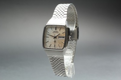 Exc+5 SEIKO KING QUARTZ 9723-5010 Snowflake Frosted TWIN Men's
