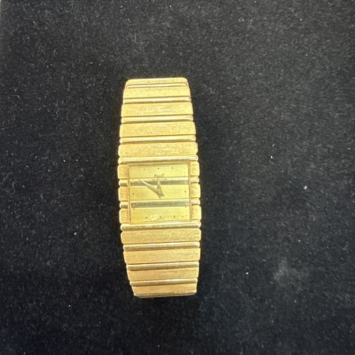 Piaget Polo Diamond 18K Yellow Gold Watch 7131C701
