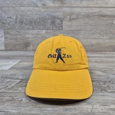 Golf Zoo Sports Athletic Hat Cap Adjustable StrapBack Adult Men Embroidered Logo