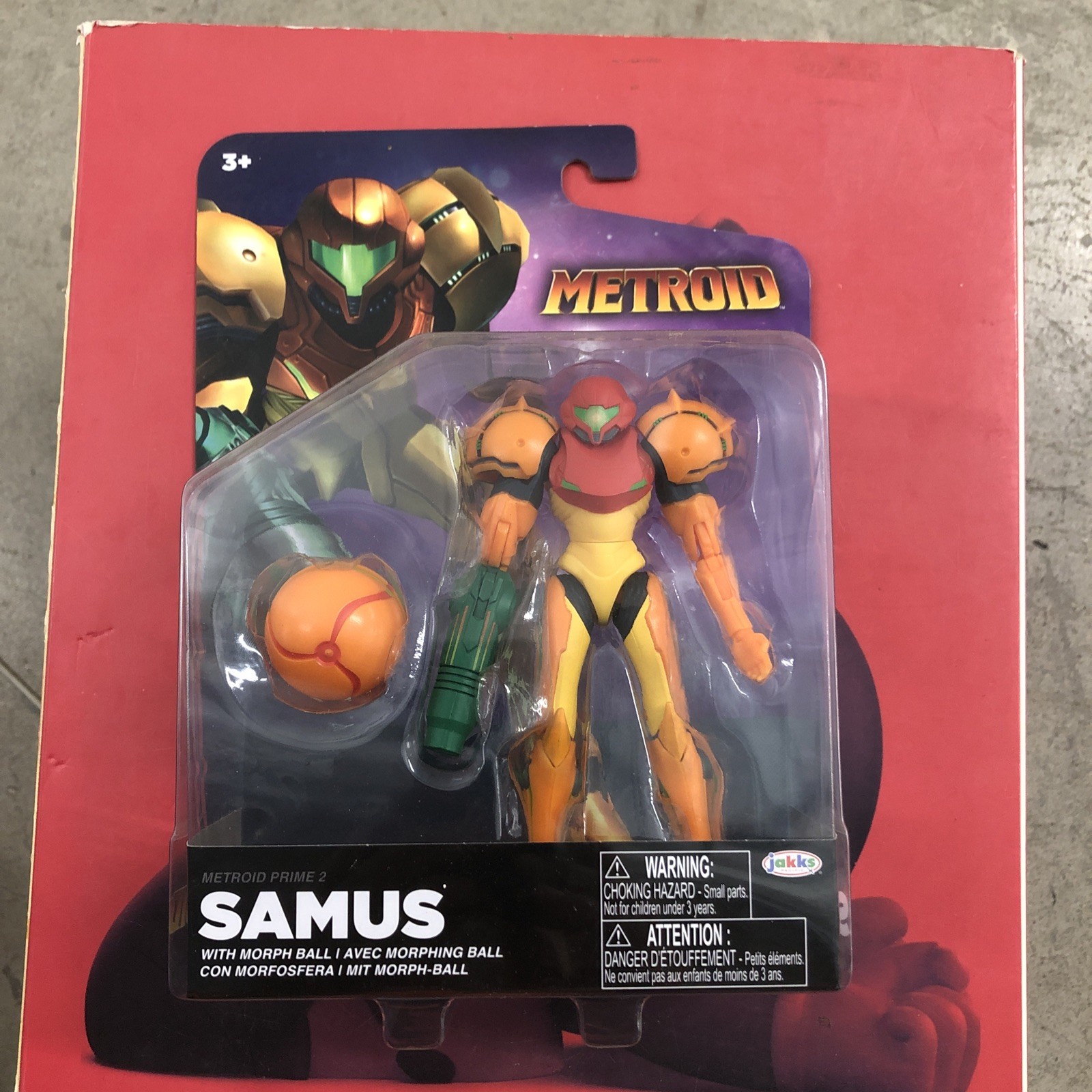 Jakks Pacific Nintendo Metroid Prime Samus Action Figure