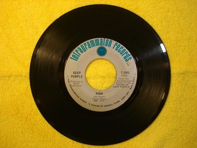1968 DEEP PURPLE ''HUSH'' 45 rpm 7''