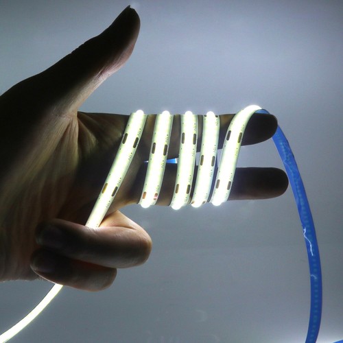 COB LED Strip Light Flexible Tape Lights Home Lighting Cold White 5V USB Dimmer - Picture 6 of 17