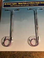 Rock Island Hobby 12102 HO Scale Street Lights with Elbow Angle Arms HH