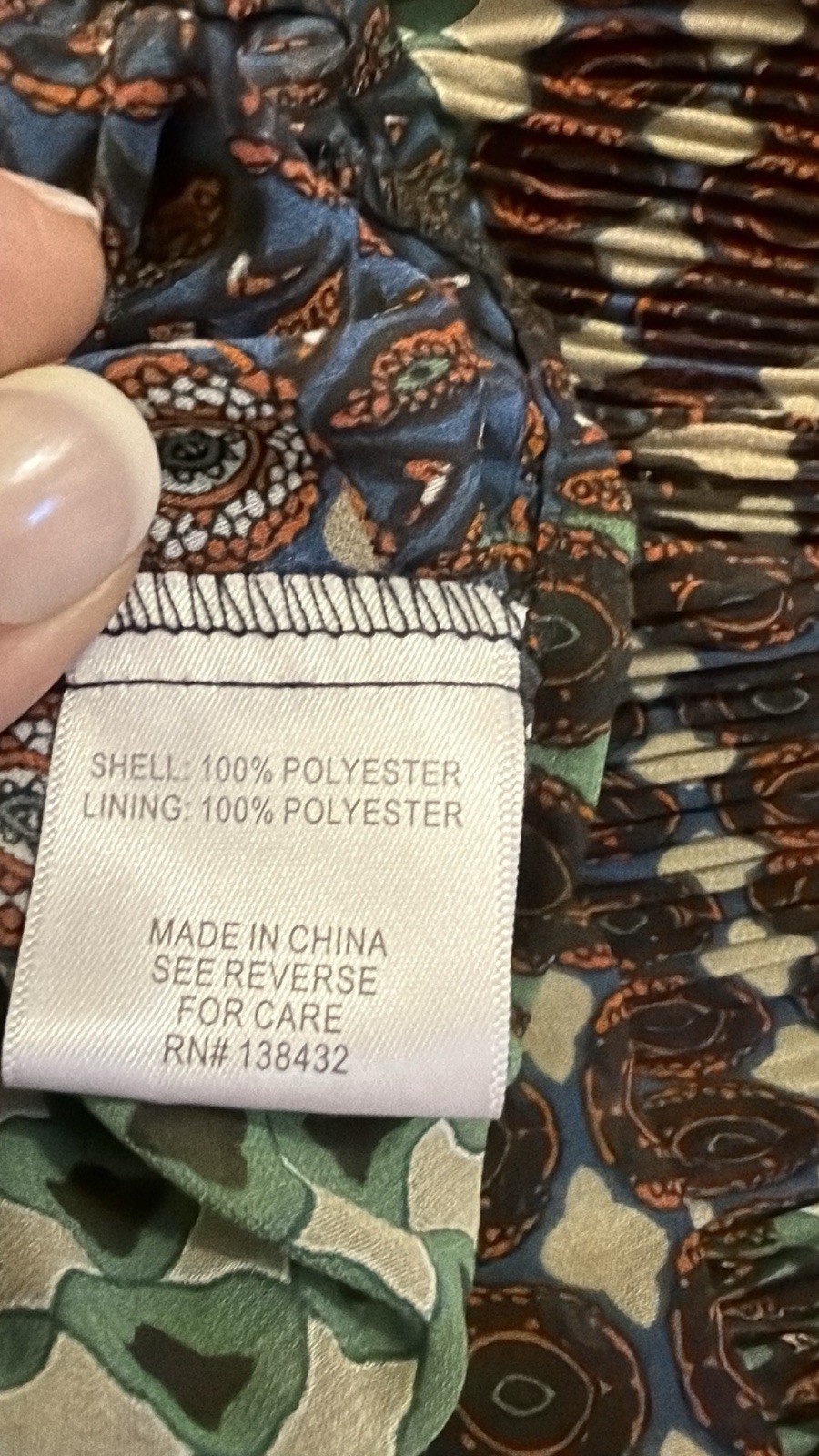 ModCloth Patchwork Print Sheer Pleats Maxi Dress … - image 11