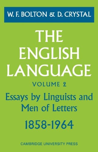 The English Language: 2.by Bolton  New 9780521095457 Fast Free Shipping<|