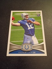 2012 Topps #140 Andrew Luck Indianapolis Colts Football card Rc Rookie