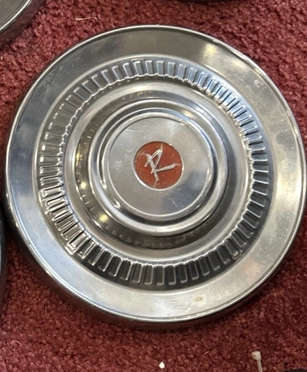 4 AMC Rambler 1966-68 cubierta de rueda tapacubos estilo plato perro vintage 10"" Foto 3 de 4