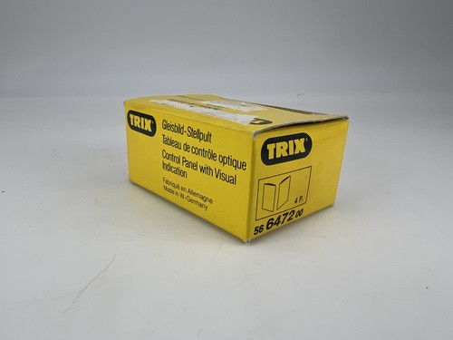 Panel de control de imagen de vías Trix 56 6472 00 Indicación visual con caja | Condition: Used