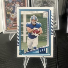 2025 Panini Donruss Rated Rookie Cam Skattebo #302 New York Giants NFL