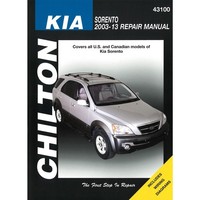 Kia Sorento 2003-2013 Usa Us Kanada Import Repair Manual Chilton