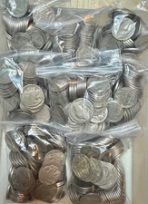 BULK Lot of 100 Dateless Buffalo Nickels No Damage or Acid