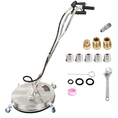 #ad 24quot; Surface Cleaner Pressure Washer Cleaner SILVER $183.75