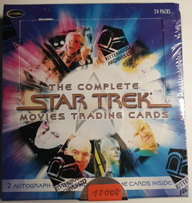 The Complete Star Trek Movies Factory Sealed Box   Rittenhous 2007
