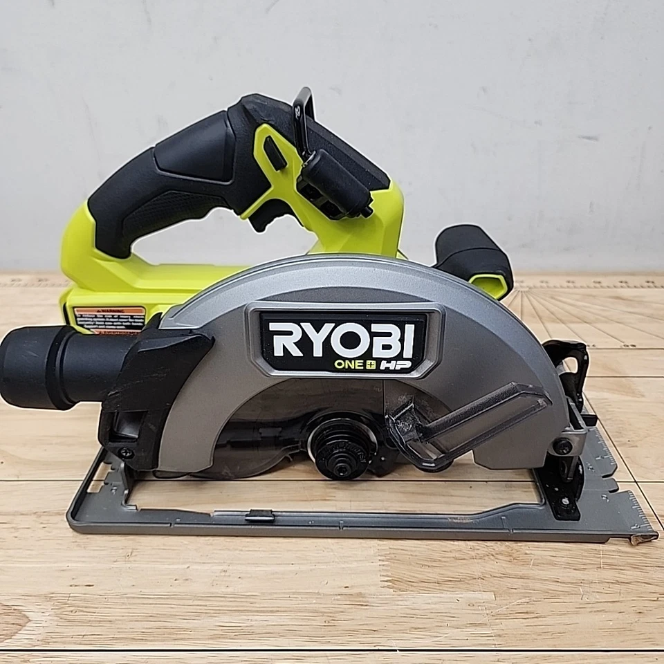 RYOBI Circular Saw USED 18V Compact Brushless 7-1/4 Circular Saw (Tool Only) - Image 3 of 4