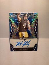 2020 Leaf XRC Nate Stanley Rookie On Card Auto /35 Card #BA-NS1. rookie card picture