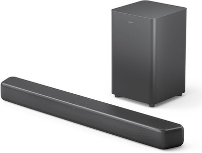 PHILIPS TAB5309 Soundbar 2.1 mit drahtlosem Subwoofer 240W DTS Virtual X