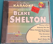 Blake Shelton CHARTBUSTER KARAOKE CDG Heavy Liftin' Nobody But me