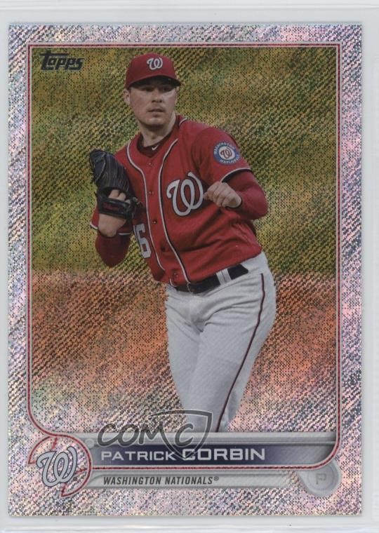 2022 Topps Series 2 Retail Foilboard 245/875 Patrick Corbin #525 0q3