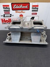 Sbc Chevy 350 Edelbrock Pro Ram Ii Tunnel Ram 2x4 Dual Quad 2940 Intake Manifold