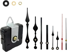 Quartz Clock Mechanism Replacement Kit - Silent Battery Operated (12Mm)