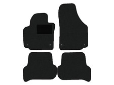 Fußmatten passend für Skoda Yeti Typ 5L (Baujahr 2009 - 2017), Hit schwarz