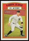 2021 Topps Heritage Aaron Judge #122 BASEBALL CARD New York Yankees