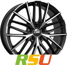 CMS C36 diamond matt black 8.5x20" ET45 LK5 114.3 ML 67.2 Alufelgen 20 Zoll