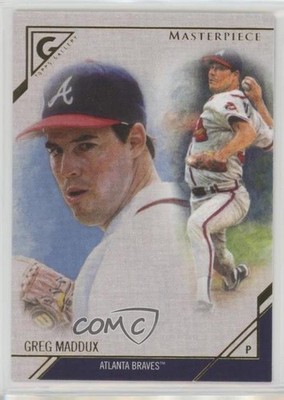 2017 Topps Gallery Masterpieces Greg Maddux #MP-27 HOF 0e3