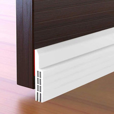 Door Draft Stopper Under Door Sweep for Exterior & Interior Doors, Weather Strip