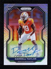 2020 Panini Prizm Rookie Silver Prizm Auto Darrell Taylor #389 Auto 0k2i