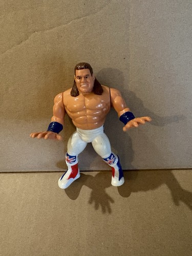 1991 Hasbro WWE WWF The British Bulldog Wrestling ...