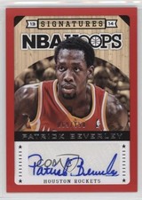 2013-14 NBA Hoops Signatures Red 69/150 Patrick Beverley #46 Auto 0b9