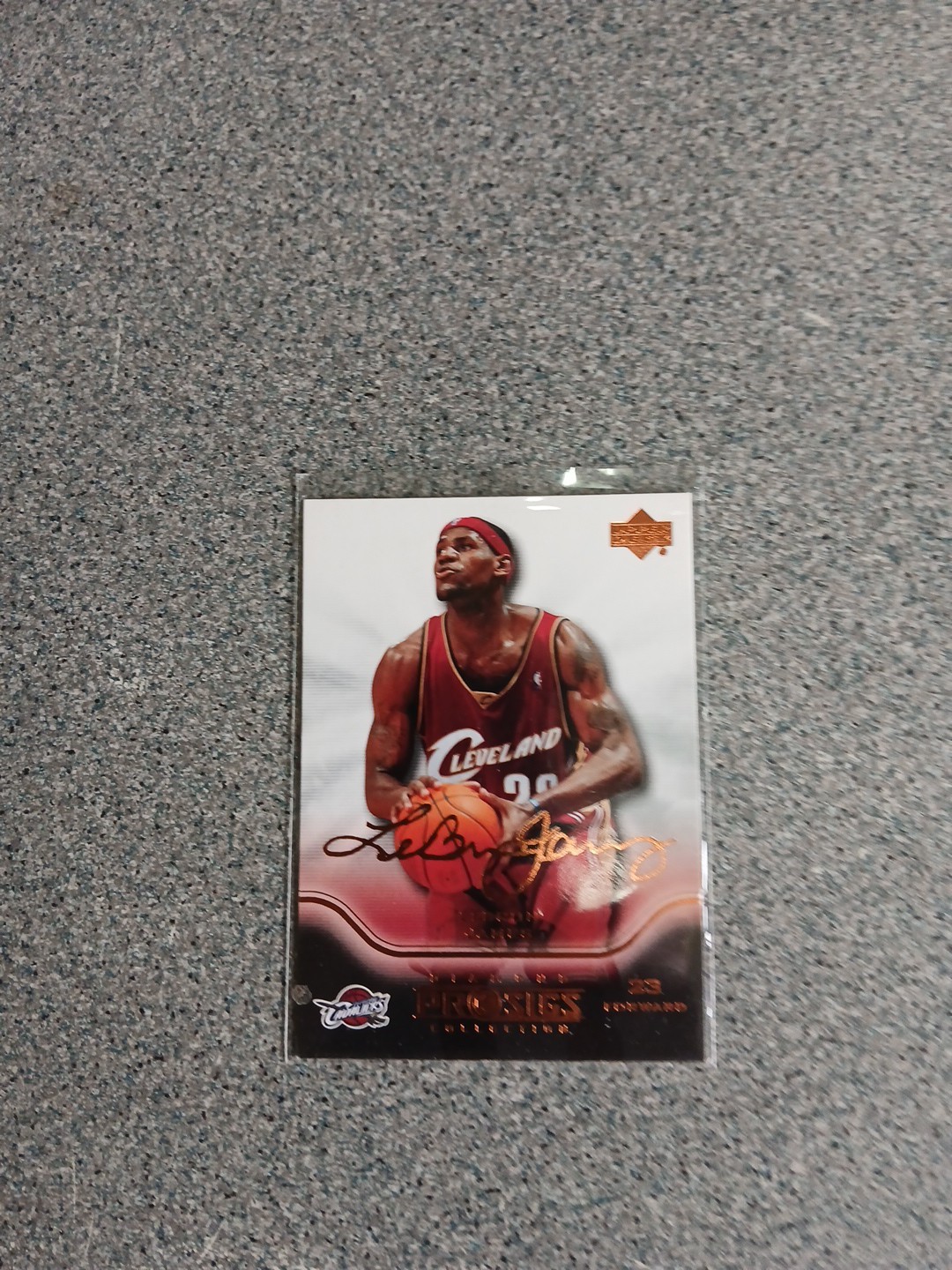 LeBron James 2004 2005 Upper Deck Pro Sigs  #13