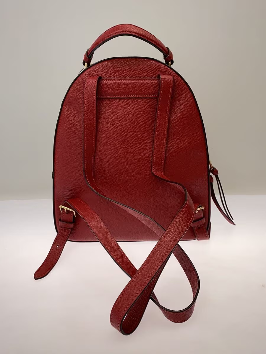 COACH Backpack_Gray -- RED Solid Color - image 3