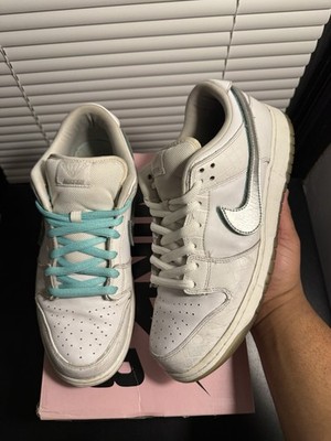 Nike Diamond Supply Co. x Dunk Pro SB Low White Diamond Size 12
