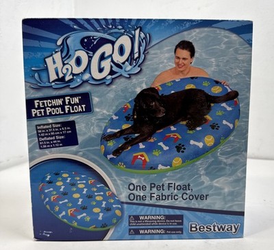 H2O Go! Pet Float  With Removable Fabric Cover 56'' X 37.5'' X 6.5'' Dog Float New