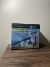 Aquatic Fitness Dumbbell Set Water Fitness  Recovery Equipment 2 pieces.