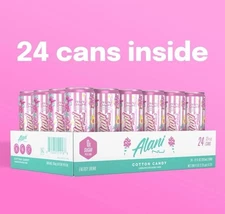 Alani Nu Limited Edition Cotton Candy 12 oz Cans (24 Pack) 05/27