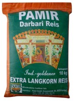 Pamir Darbari Indien Langkorn Reis 10 Kg Basmati Reis Rice Aromatisch Polo