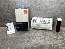 Polaroid Land Roll Film Black  White 3000 Speed Type 47 Vintage Expired Sealed