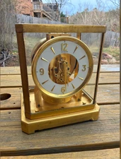 Jaeger LeCoultre Atmos Nice Model 528-6 15 jewels Working