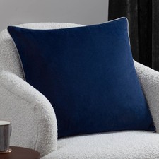 Meridian Velvet Cushion Covers by Riva Paoletti. 16 Colours To Choose . 55cm 