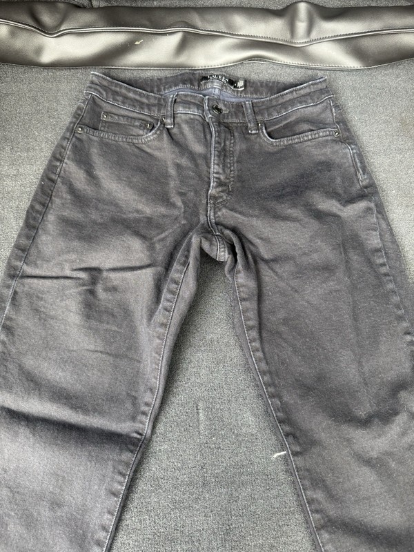 Lauren Ralph Lauren Women’s Black Straight Denim Jeans 5-Pocket Size 6