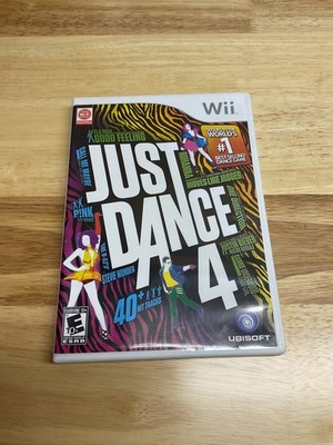 Ubisoft Just Dance 4 Nintendo Wii Music & Dance Party Multiplayer Manual