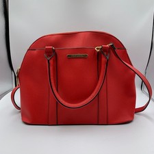 Steve Madden Womens Handbag Red Inner Pockets...
