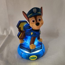 Nickelodeon Paw Patrol CHASE The Police Dog 8.5 Inch Night Light Table Lamp LED
