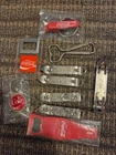 Lot Of 9 Vintage Metal Coca-Cola Coke Bottle Openers +1 Royal Crown
