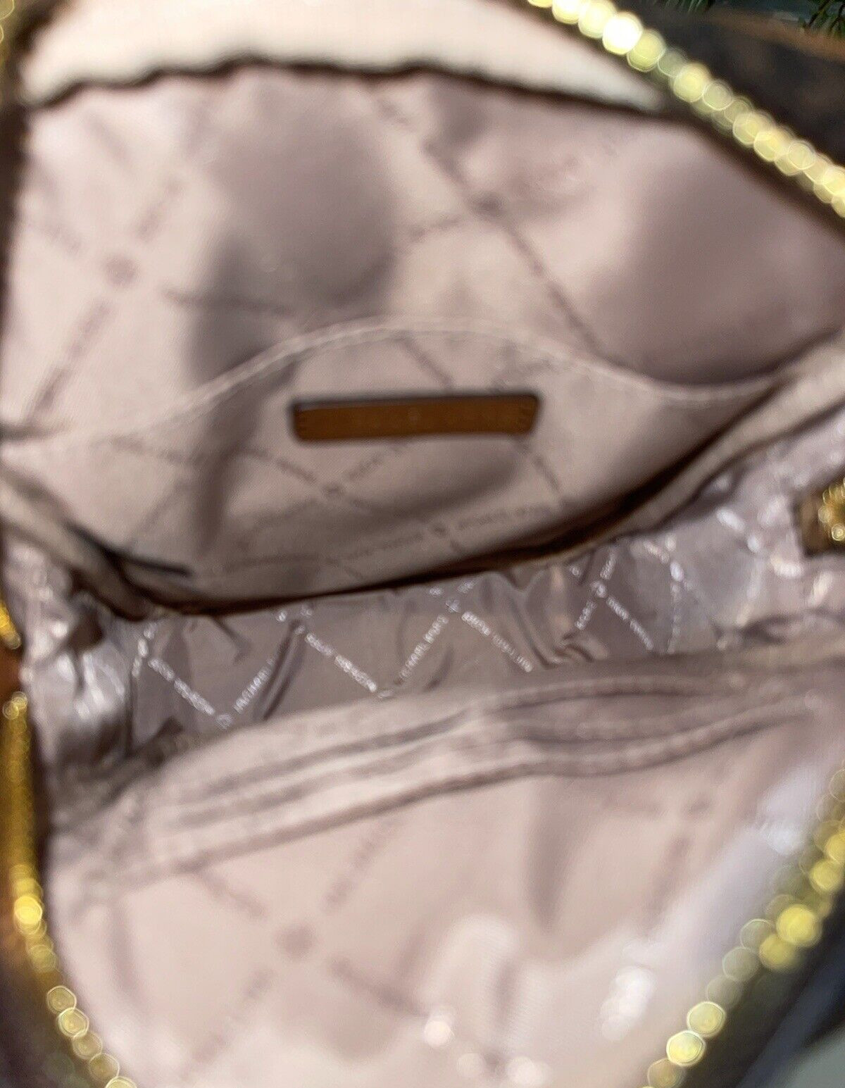 MICHAEL KORS FLIGHT BAG MEDIUM NS CHAIN CROSSBODY SHOULDER MK BROWN SIGNATURE thumbnail 10