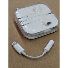 Apple Earpods Originali Con Jack Cuffie 3.5MM + Adattatore Lightning