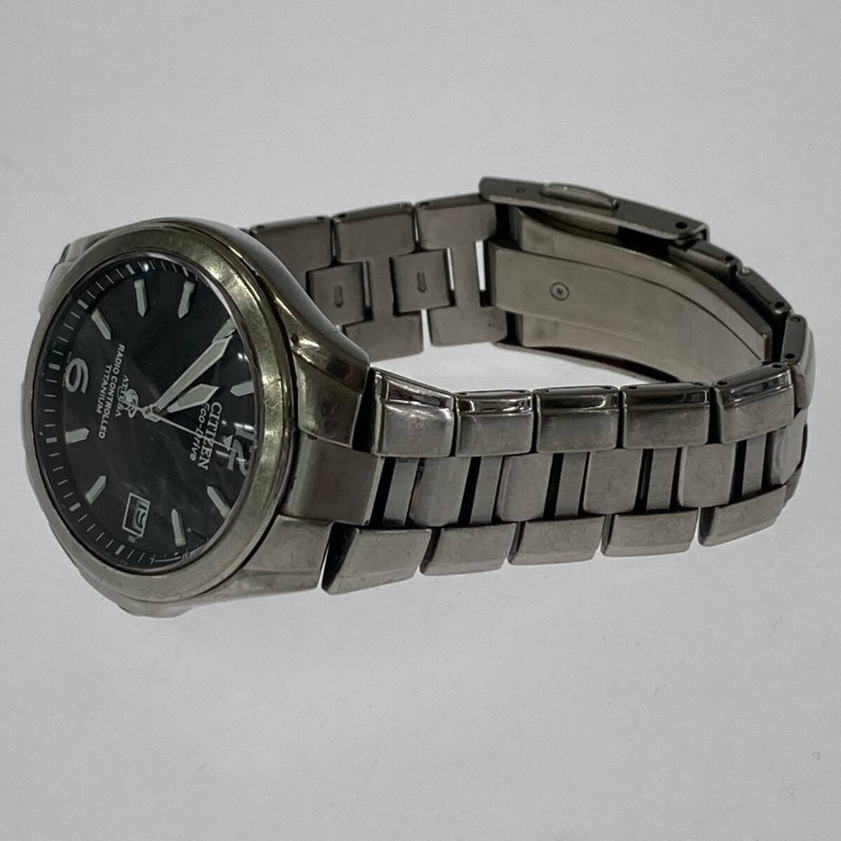 CITIZEN ATTESA H410-T003788 White Dial Eco-Drive Men's Watch